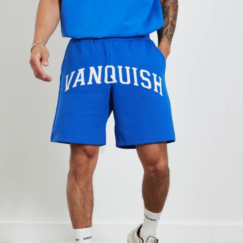 Blue Vanquish relaxed fit shorts size small